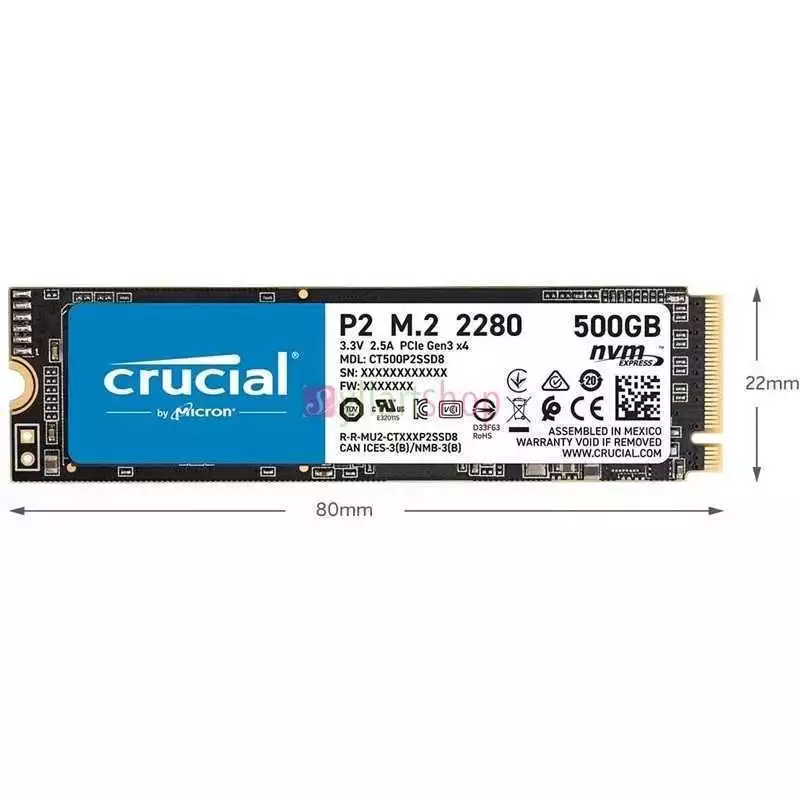 Disque Dur SSD Interne 1 to M.2 PCIe NVMe ordinateur de bureau pc