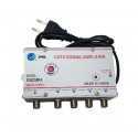 Amplificateur de Signal d'antenne de câble de TV VCR CATV de 4 voies