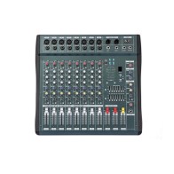 Console de Mixage Audio MX806 | 8 Canaux, DSP Effets, Alimentation Fantôme