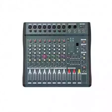 Table de mixage Audio professionnel YAMAHA MX806, 8 canaux, Double bande graphique EQ