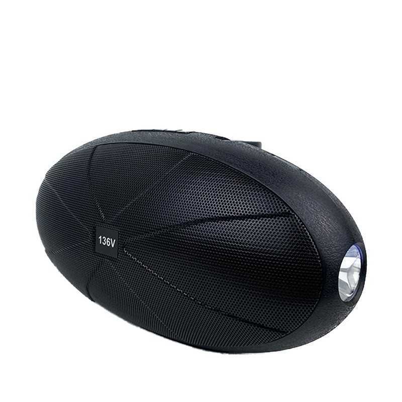 Haut-parleur Bluetooth chargée solaire, énergie solaire avec voyant LED 136V Haut-parleur Bluetooth chargée solaire, énergie solaire avec voyant LED 136V