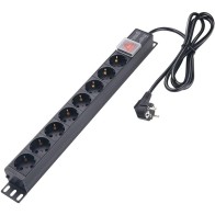 Bloc multiprise PDU rackable 8 prises 19 pouces