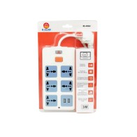 Rallonge 5 sorties Rscar RS-406U longueur 3m