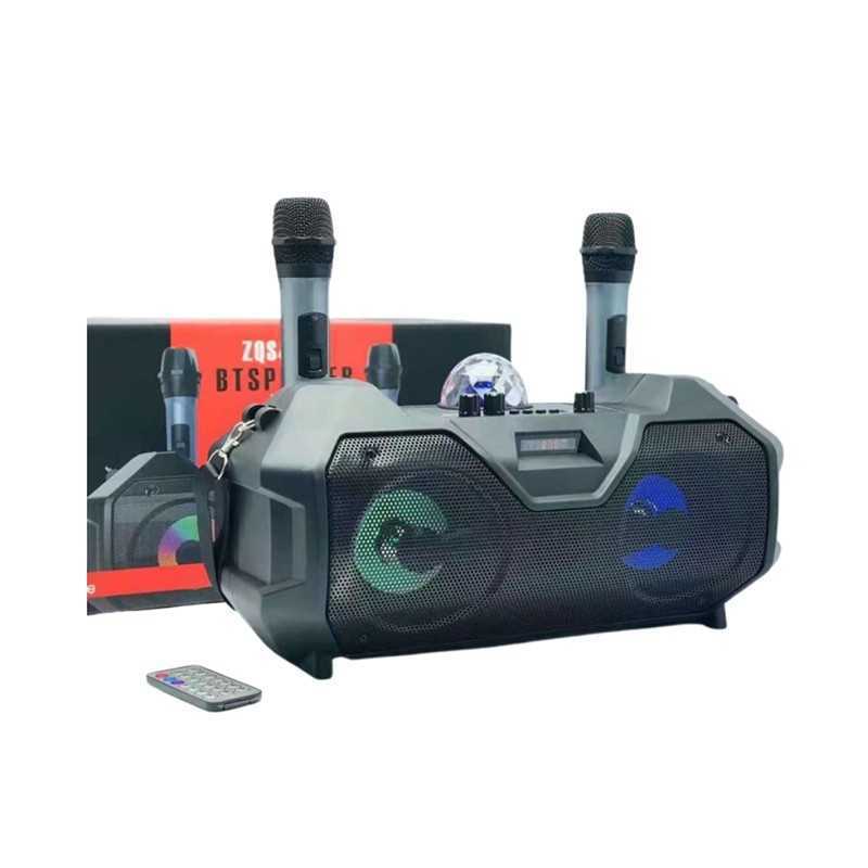 Haut parleur Portable, avec microphone à lumière Led ZQS4240 Haut parleur Portable, avec microphone à lumière Led ZQS4240