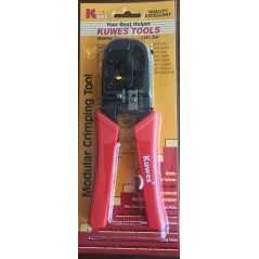 Outil de Sertissage Modulaire Original KUWES BHT-568 | RJ45, RJ11/12 Haute Précision
