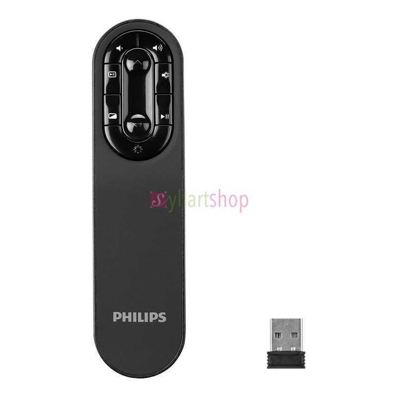 Pointeur laser philips SPT9604 sans fil avec fonction Air Mouse USB 2.0 Télécommande RF avec pointeur laser Pointeur laser philips SPT9604 sans fil avec fonction Air Mouse USB 2.0 Télécommande RF avec pointeur laser