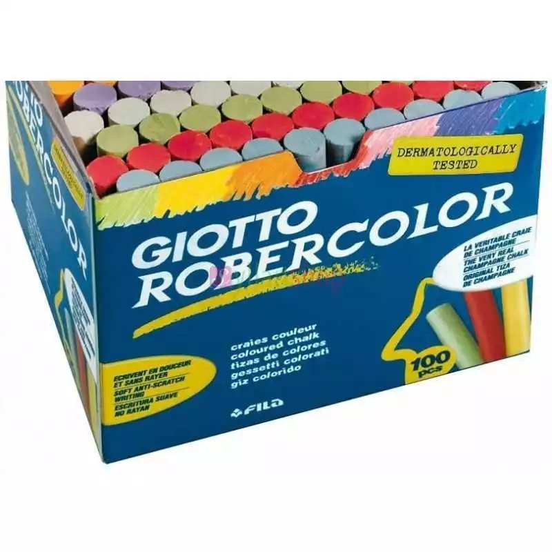Boîte de craies de couleurs – Color+ – Paquet de 100 – Kevajo