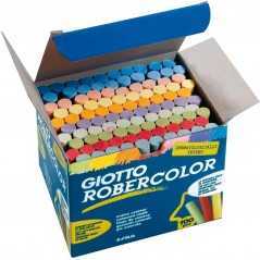 Boite 100 craies assorties GIOTTO Robercolor