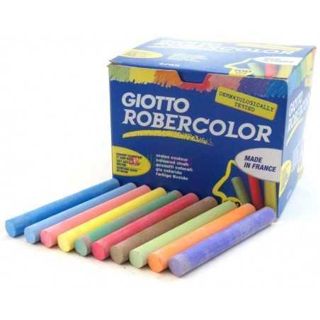 Boite 100 craies assorties GIOTTO Robercolor
