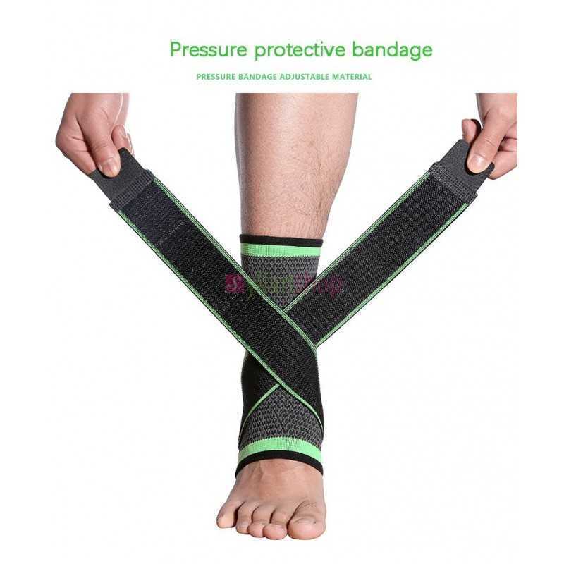Soutien de la cheville Élastique Pression Brace Pads Gym Sports Courir Basket-Ball Bandage Football Soutien de la cheville Élastique Pression Brace Pads Gym Sports Courir Basket-Ball Bandage Football