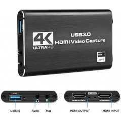 Carte de capture vidéo 4K Ultra HD HDMI USB 3.0