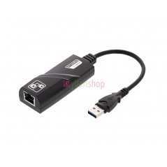 Adaptateur réseau USB 3.0 vers Gigabit Ethernet 10/100/1000Mbps