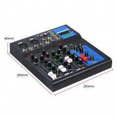 Table de mixage 4 piste professionnelle Yamaha MG-04BT