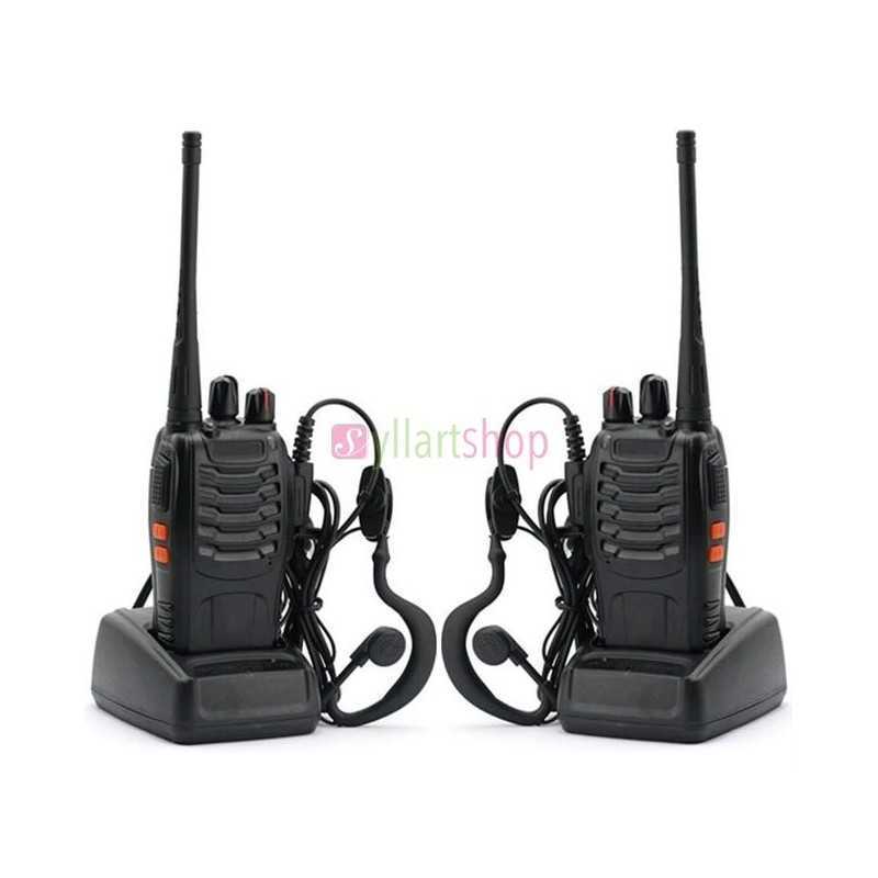 Walkie Talkies baofeng BF-888S 16CH Signal Band 400-470 MHz 2-Way Radio 3Km