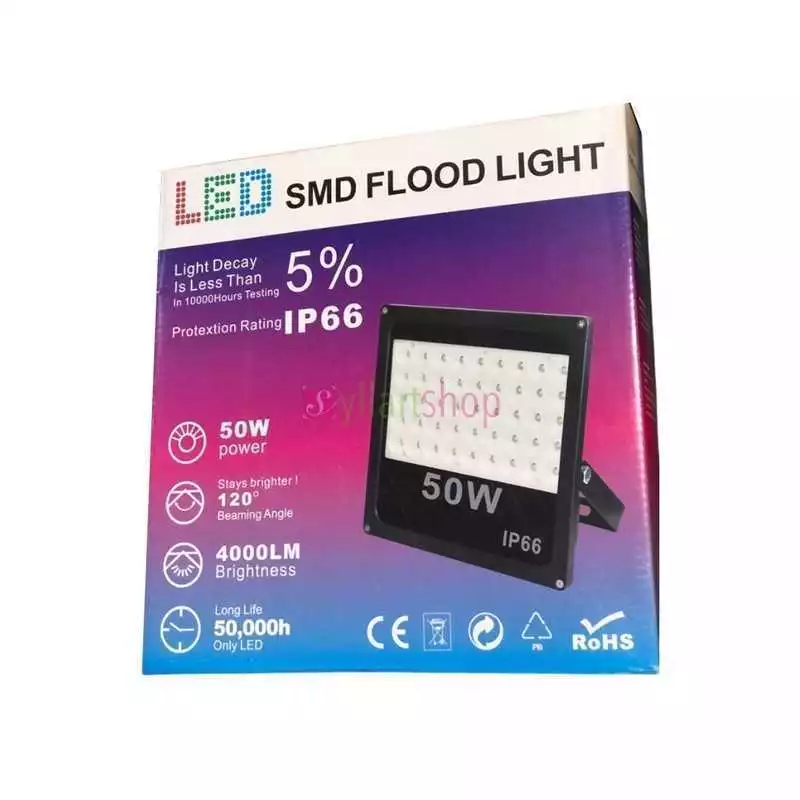 Projecteur Exterieur á LED SMD Star (50W) - LYOPRO 