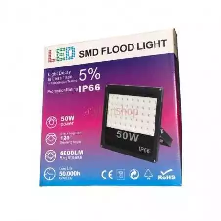 Projecteur LED SMD IP66 20w, 30w, 50w, 100w, 150w, 200w