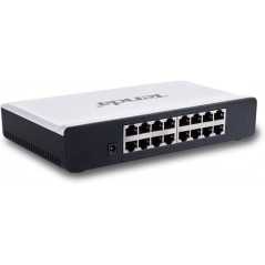 Switch Tenda S16 | 16 Ports Fast Ethernet (10/100 Mbps) | Plug & Play