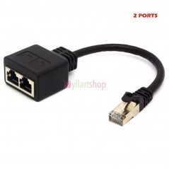 Câble Adaptateur RJ45 Mâle vers Femelle | Extension pour Réseau Ethernet Cat 5/6