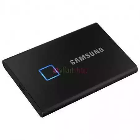Disque dur externe SSD USB 3.1 Samsung Portable SSD T7 Touch 1To/2To Noir avec cryptage et capteur d'empreintes