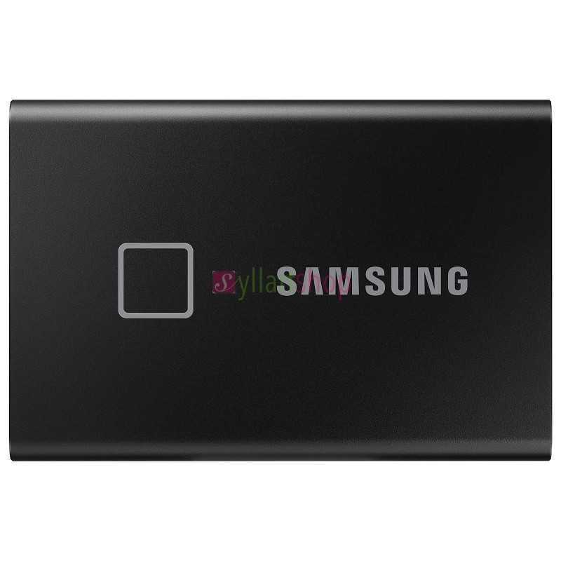 Disque dur externe SSD USB 3.1 Samsung Portable SSD T7 Touch 1To Noir avec cryptage et capteur d'empreintes
