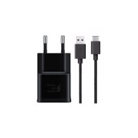 Chargeur Rapide Samsung Galaxy S8 / S8+ | Kit Officiel USB Type C | 120 cm Noir