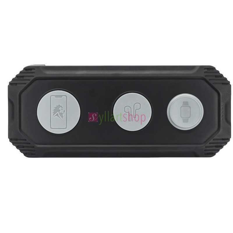 Chargeur Portable Lion Energy Eclipse 27000 mAh / 99.9 Wh | 3-en-1 (Qi + USB-A/C) | Conforme Aérien