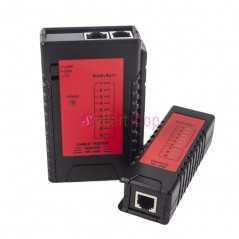 Testeur de Câble Réseau LAN NF-468 | RJ45, RJ11, Cat5/Cat6 | Diagnostic Professionnel