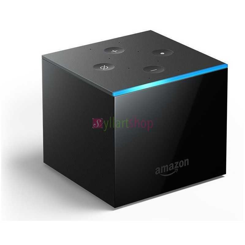 Amazon Fire TV Cube 4K boîtier de streaming qui se mue en assistant Alexa