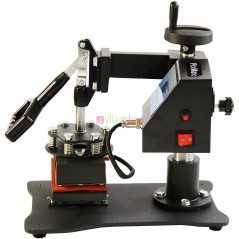 Machine d'impression pour chapeaux plats, pressoir a chaud, casquette