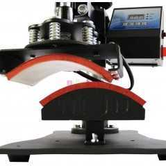 Machine d'impression pour chapeaux plats, pressoir a chaud, casquette