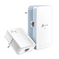 Pack de 2 adaptateurs CPL TP-LINK TL-WPA7517 KIT 1000 Mbps + Wi-Fi AC750 avec 1 port Gigabit Ethernet