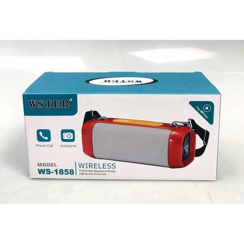 Enceinte Bluetooth Wster WS-1858 Enceinte Bluetooth Wster WS-1858
