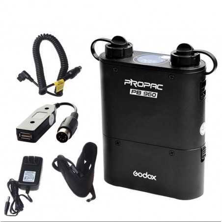 Batterie externe pour flash cobra Godox Propac PB960