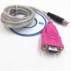 Câble RS232 série DB9 9 broches femelleB vers USB 2.0 PL-2303