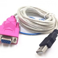 Câble RS232 série DB9 9 broches femelleB vers USB 2.0 PL-2303
