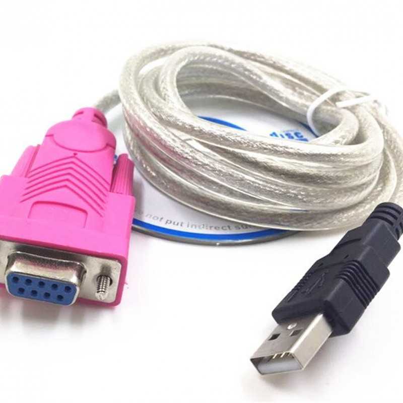 Câble RS232 série DB9 9 broches femelleB vers USB 2.0 PL-2303 Câble RS232 série DB9 9 broches femelleB vers USB 2.0 PL-2303