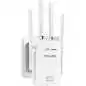 Répéteur WiFi PIXLINK 4 Antennes Externe 2.4GHz Haute Vitesse 300Mbs