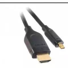 Câble HDMI connecteur vers mini HDMI Sony Ericsson IM820 pour Téléphone portable
