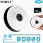Mini Caméra de surveillance panoramique WIFI 360 degrés V380 Pro - HD 1080P Mini Caméra de surveillance panoramique WIFI 360 degrés V380 Pro - HD 1080P