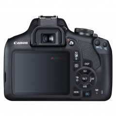 Appareil photo Reflex Numérique 24.1 MP Canon EOS 2000D EF-S 18-55mm f3.5-5.6 III - Ecran LCD 3 - Vidéo Full HD - Wi-Fi - NFC