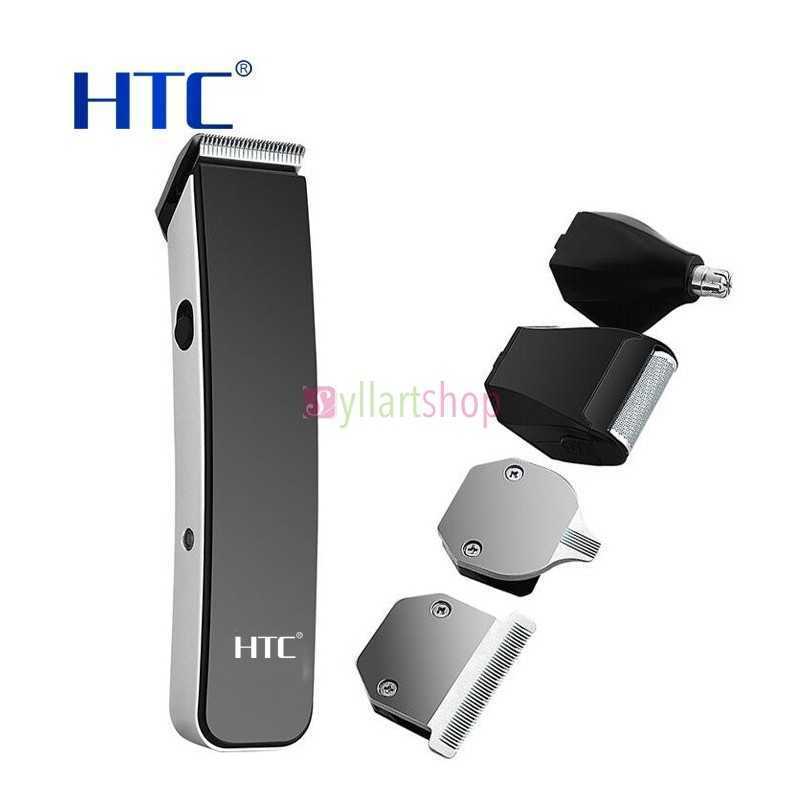 Tondeuse à cheveux rechargeable 5 en 1 HTC AT-1201 Tondeuse à cheveux rechargeable 5 en 1 HTC AT-1201