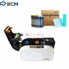 HiTi CS-200e | Imprimante à Cartes PVC Professionnelle | Sublimation Thermique & Encodage