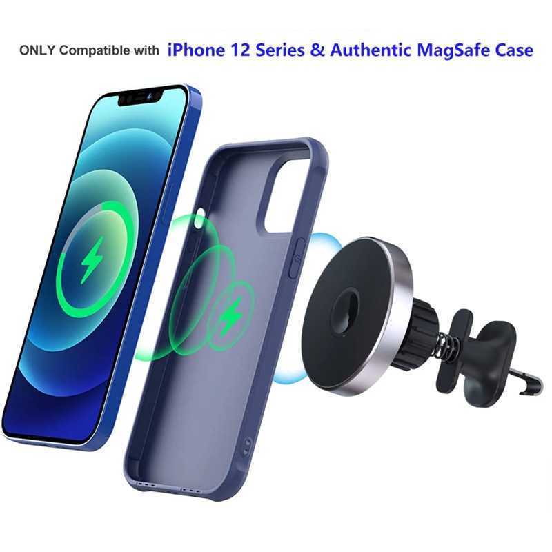 Chargeur de voiture magnétique sans fil 15W Compatible avec iPhone 12/12 Pro/12 Pro Max/12 Mini Chargeur de voiture magnétique sans fil 15W Compatible avec iPhone 12/12 Pro/12 Pro Max/12 Mini