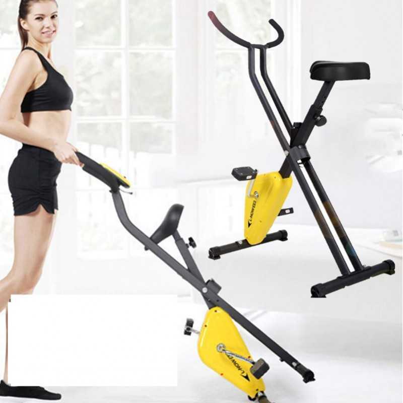 Vélo d'entrainement maison muet Exercice contrôle magnétique appareil de Fitness et de cyclisme à domicile Vélo d'entrainement maison muet Exercice contrôle magnétique appareil de Fitness et de cyclisme à domicile