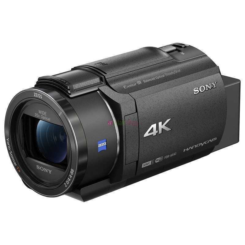 Caméscope Sony FDR-AX43 4K Ultra HD - Stabilisateur optique SteadyShot 5 axes - Ecran tactile LCD 3" - Wi-Fi/NFC Caméscope Sony FDR-AX43 4K Ultra HD - Stabilisateur optique SteadyShot 5 axes - Ecran tactile LCD 3" - Wi-Fi/NFC