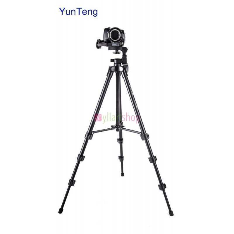 Yunteng VCT-521 | Trépied Professionnel en Aluminium avec Tête Fluide