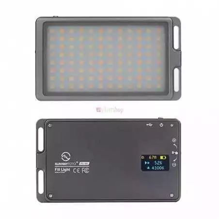 Lampe 96 LEDs compacte Sunwayfoto FL-96 - 3000K/5500K - 2800 mAh
