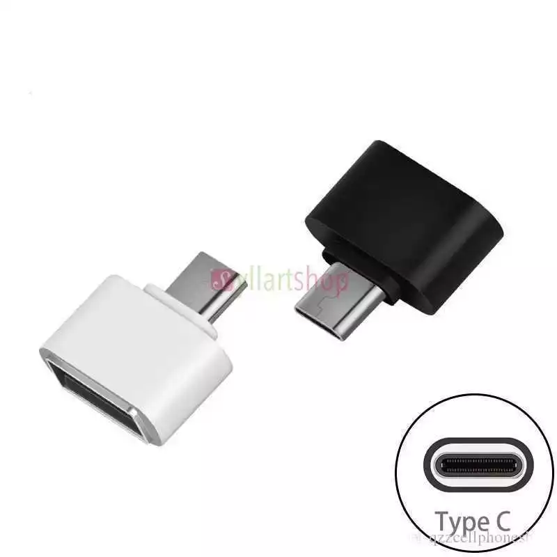 Adaptateur Type-C Mâle à Femelle USB OTG Convertisseur Pour App 5s plus 4C Samsung S8 Nexus 6P