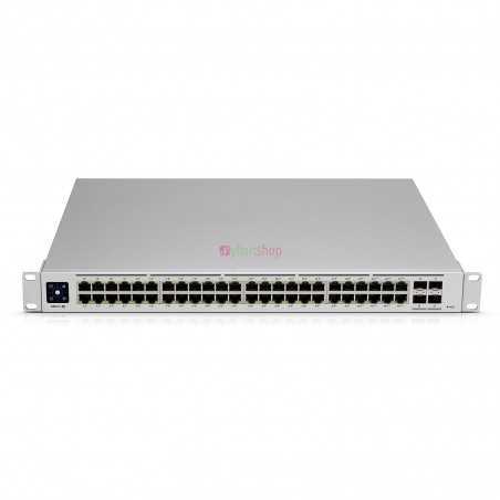 Switch Ubiquiti UniFi USW-PRO-48-POE 48 ports 10/100/1000 Mbps (40 PoE /8 PoE) 4 ports SFP ddis