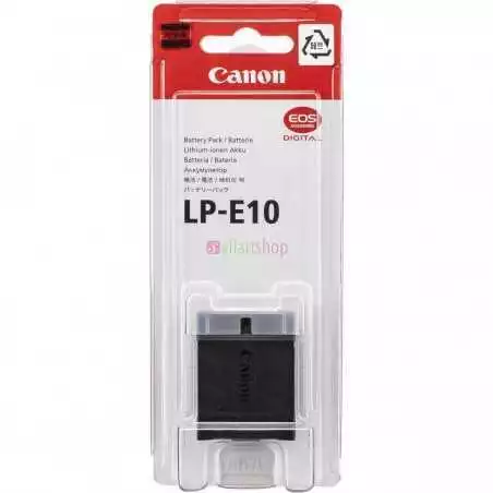 Batterie Canon LP-E10 pour Canon EOS 1100D, EOS 1200D, EOS 1300D, EOS 2000D, EOS 4000D